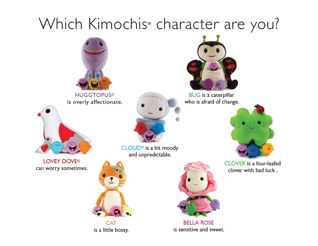 Kimochis 13 Cloud Character Plushy